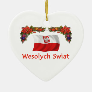 Kerstmis in Polen Keramisch Ornament
