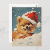 Kerstmis in Pommeren Briefkaart (Voorkant / Achterkant)