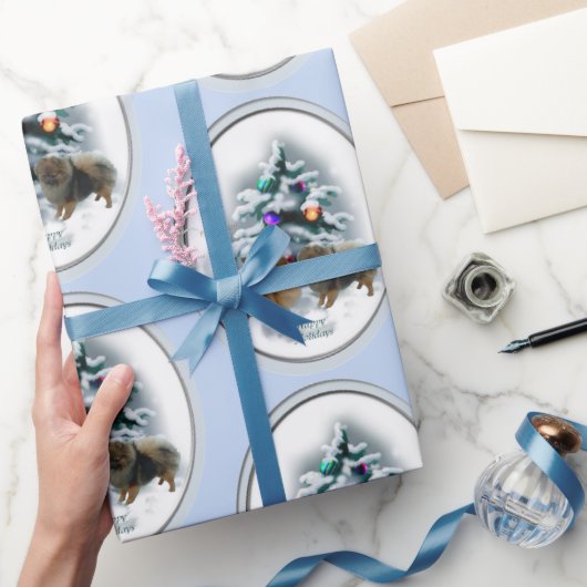Kerstmis in Pommeren Cadeaupapier (Geschenken)