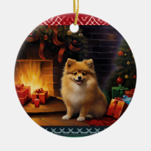 Kerstmis in Pommeren Keramisch Ornament