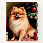 Kerstmis in Pommeren Notitieboek (Achterkant)