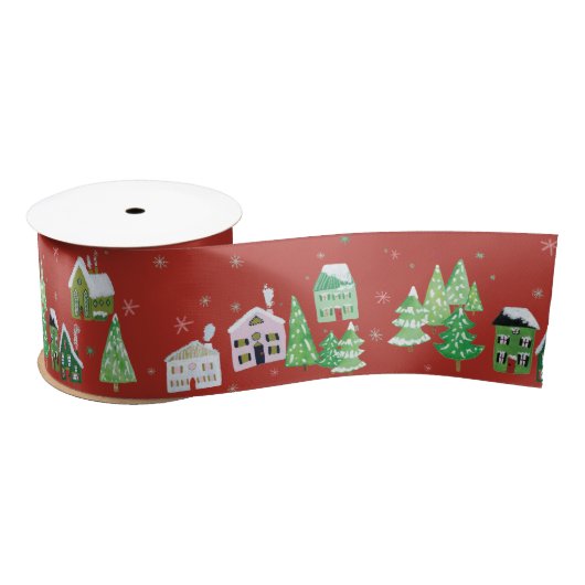 Kerstmis in Red Winter Village Lint (Spoel)