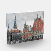 Kerstmis in Riga Letland Fotoblokken (Links)