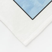 Kerstmis in Santa Barbara Fleece Deken (Hoek)