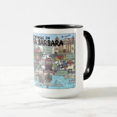 Kerstmis in Santa Barbara Mok (Voorkant rechts)