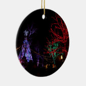 Kerstmis in Silver Dollar City Ceramic Ornament (Rechts)