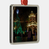Kerstmis in Silver Dollar City Metalen Ornament (Rechts)