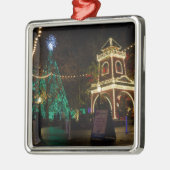 Kerstmis in Silver Dollar City Metalen Ornament (Links)