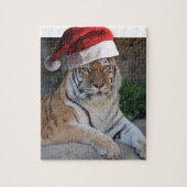 Kerstmis in Tiger Legpuzzel (Verticaal)