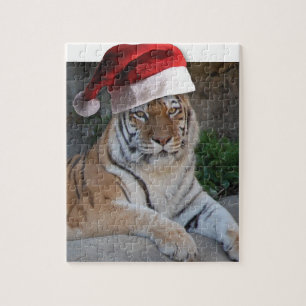 Kerstmis in Tiger Legpuzzel