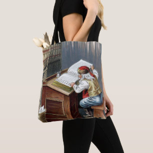 Kerstmis in vintage stijl, Sinterklaas stout of li Draagtas