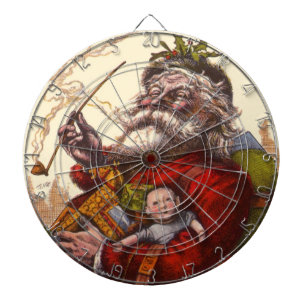 Kerstmis in vintage stijl, Victoraanse Kerstman me Dartbord