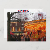 Kerstmis in York Feestdagenkaart (Voorkant / Achterkant)