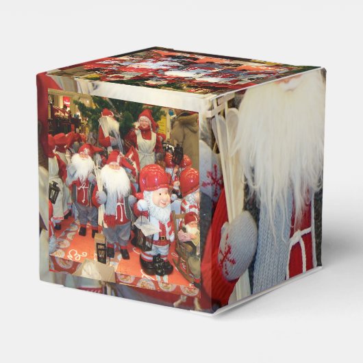 Kerstmis in Zweden Bedankdoosjes (Achterkant)