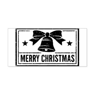 Kerstmis inktstempel 	rubberstempel