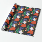 Kerstmis Inpakpapier (Uitgerold)