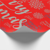 Kerstmis Inpakpapier (Hoek)