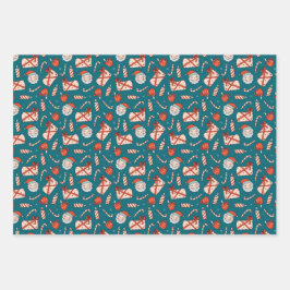 Kerstmis Inpakpapier Vel