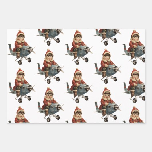 kerstmis inpakpapier vel (Voorkant 2)