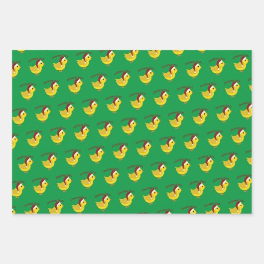 Kerstmis Inpakpapier Vel (Voorkant)
