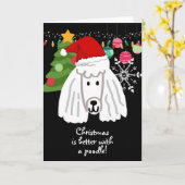 Kerstmis is beter met een puinhoop kaart (Gele Bloem)