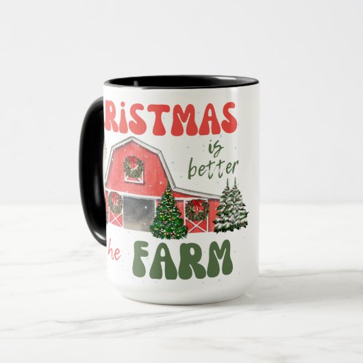 Kerstmis is beter op het Boerderij Mok (Voorkant links)