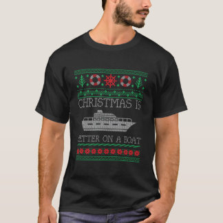 Kerstmis is beter te zien op een foto van een film t-shirt