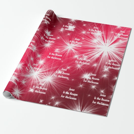 Kerstmis is de reden dat Jezus het papier pakt (Uitgerold)