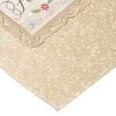 Kerstmis is een Medium Table Runner met gevoel Tafelloper (Hoek)