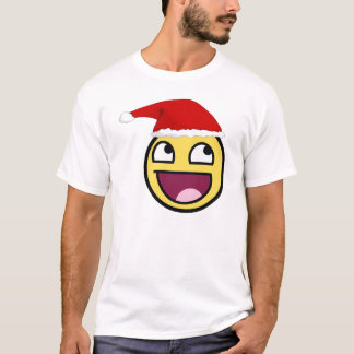 Kerstmis is Geweldige Epic Face T-shirt