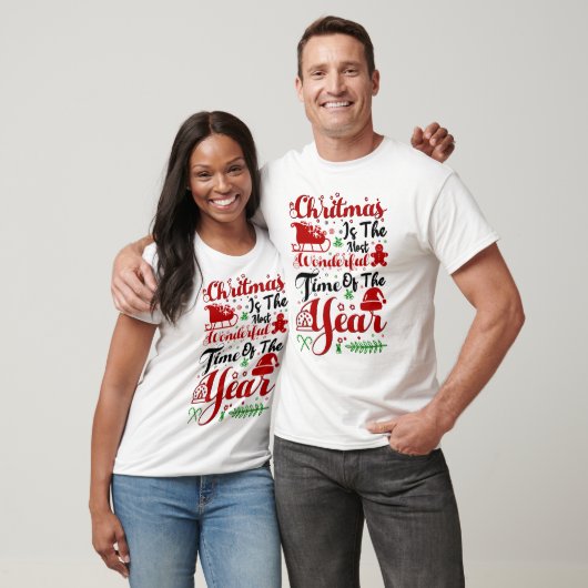 Kerstmis is het mooiste t-shirt (Unisex)