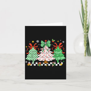 Kerstmis Is Het Seizoen Coquette Strik Kerstmis Bo Kaart