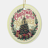 Kerstmis is leuker samen ornament (Links)