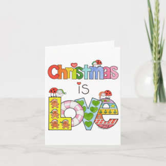 Kerstmis is Liefde Kaart