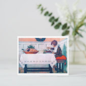 Kerstmis, Jessie Willcox Smith Briefkaart (Staand voorkant)