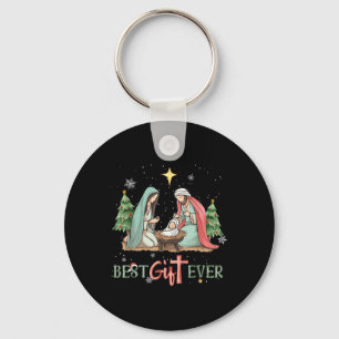 Kerstmis Jezus Christelijk Kerstmis Grappig Gesche Sleutelhanger
