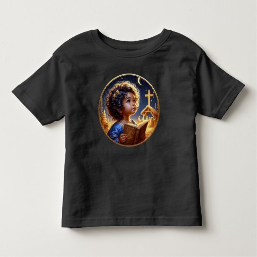 Kerstmis Jezus Het gaat over het kruis Kinder Shirts (Voorkant)
