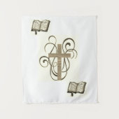 Kerstmis Jezus Wandkleed (Voorkant)