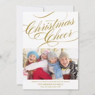 KERSTMIS JUICHT %PIPE% DE KAART VAN DE FOTO VAN DE