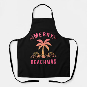 Kerstmis juli Kuststrand Merry Beachmas Palm Schort