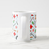 Kerstmis Jumbo Beker (Achterkant)