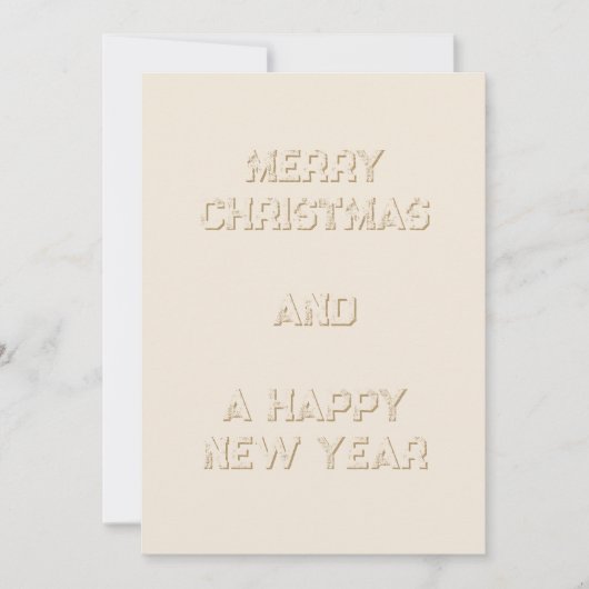 Kerstmis  kaart (Voorkant)