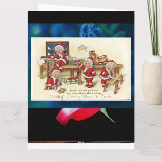 Kerstmis Kaart (Achterkant)