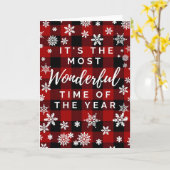 Kerstmis Kaart (Gele Bloem)