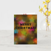 Kerstmis Kaart (Gele Bloem)