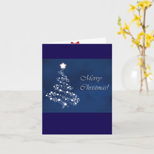 Kerstmis Kaart (Gele Bloem)