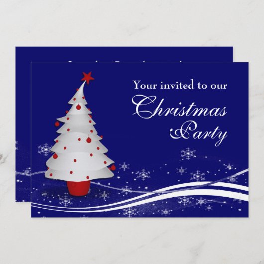 Kerstmis Kaart (Voorkant / Achterkant)