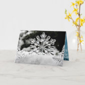 Kerstmis Kaart (Gele Bloem)