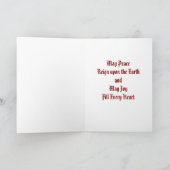 KERSTMIS KAART (Binnen)