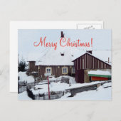 Kerstmis Kaart Kerst (Voorkant / Achterkant)